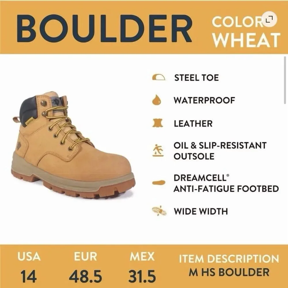 Herman Survivors Men's Boulder Waterproof 6